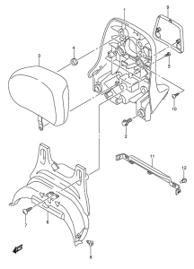 AN250 Ручка пассажира