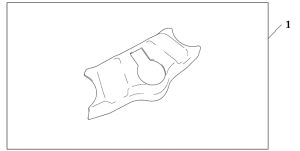 CBR1100XX Top bridge cover