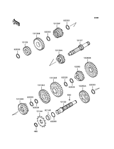 KMX80 Трансмиссия