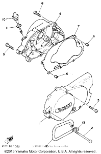 PW80D Боковые крышки