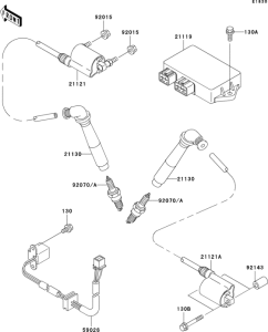 VN800 Система зажигания