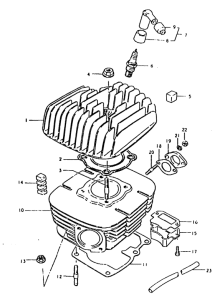 TS125 Цилиндр