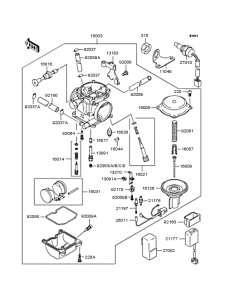 BJ250 Карбюратор