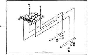 CB750 Travel trunk mount 80-82