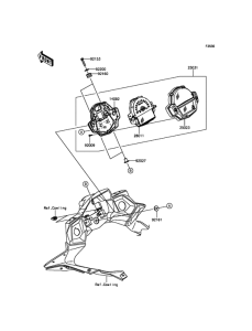 KLE650 Приборы