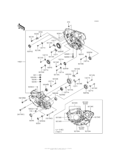  Картер двигателя