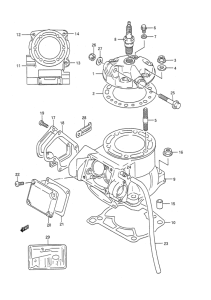 RM250 Цилиндр