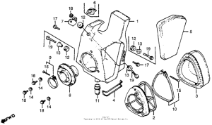 CR250R Воздушный фильтр