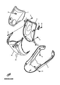 YN100 Щиток облицовочный