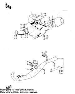  Air cleaner / muffler