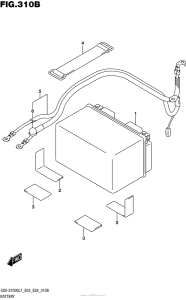 GSX-S1000 (ABS) Battery (Gsx-S1000Al7 E03)
