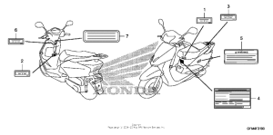 NHX110 Лейбл предостережения