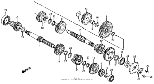 XL200R Трансмиссия