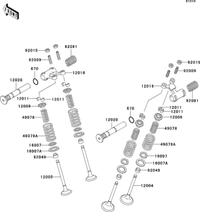 EN500 Клапана