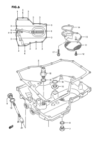 GSX1100 Маслосборник