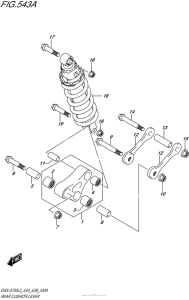 GSX-S750 Втулки заднего рычага