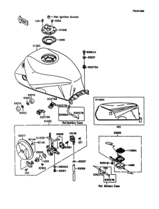ZX600 Fuel tank(1 / 2)
