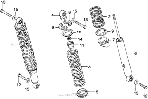 MT250 Амортизатор