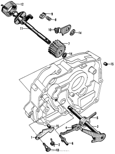 CA200 Кик стартер