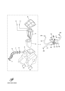 XT125X Впускная система