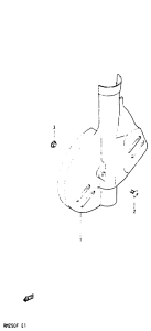 RM250 Disk cover  model f