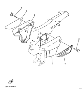 FS1 Side cover  /  oil tank