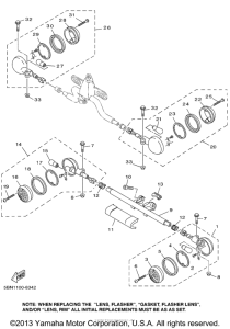 XVS650A Поворотники