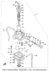 DT100C Карбюратор