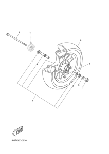 XN150 Переднее колесо