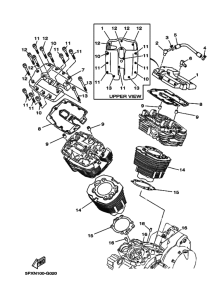 XV1700PC Цилиндр