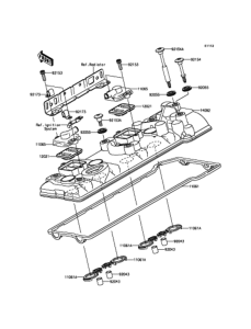 ZG1400 Крышка головки цилиндров