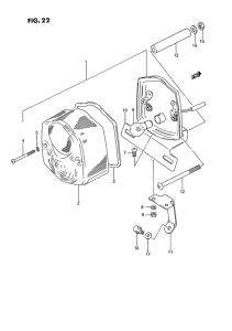 PV50 Задний комбинированный сигнал