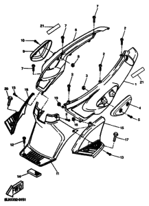 EW50 Боковая крышка