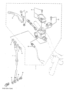 YN50R Главный тормозной цилиндр