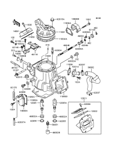  Цилиндр и головка цилиндров