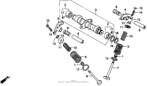 CMX250C Распределительный вал