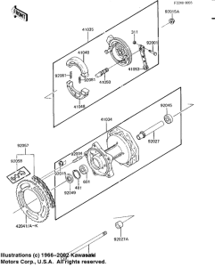 KDX80 Задняя втулка