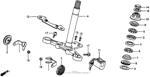 CT70 Траверса нижняя