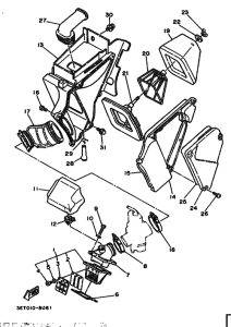 DT200R DT200RG Впускная система