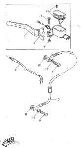 YQ50 Главный тормозной цилиндр