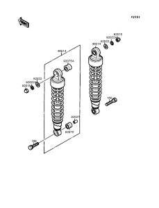 EL250 Подвеска  /  амортизатор