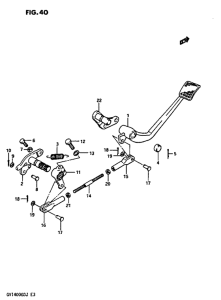 GV1400 Передний суппорт