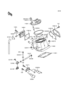 KX125 Цилиндр и головка цилиндров