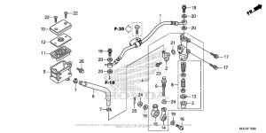  Задний тормозной цилиндр
