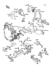 VN1500 Короб для АКБ