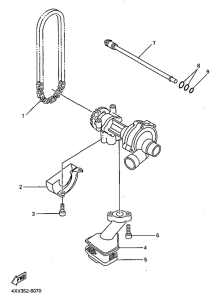 YZF-R1 Масляный насос