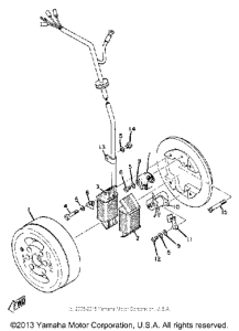 CT1 Flywheel magneto