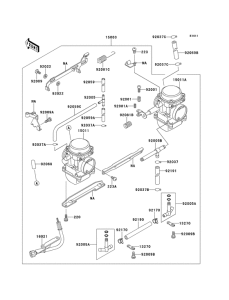 ER500 Carburetor assy