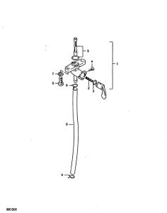 RM100 Топливный кран