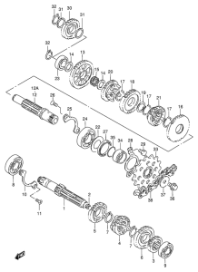 DF200 Трансмиссия